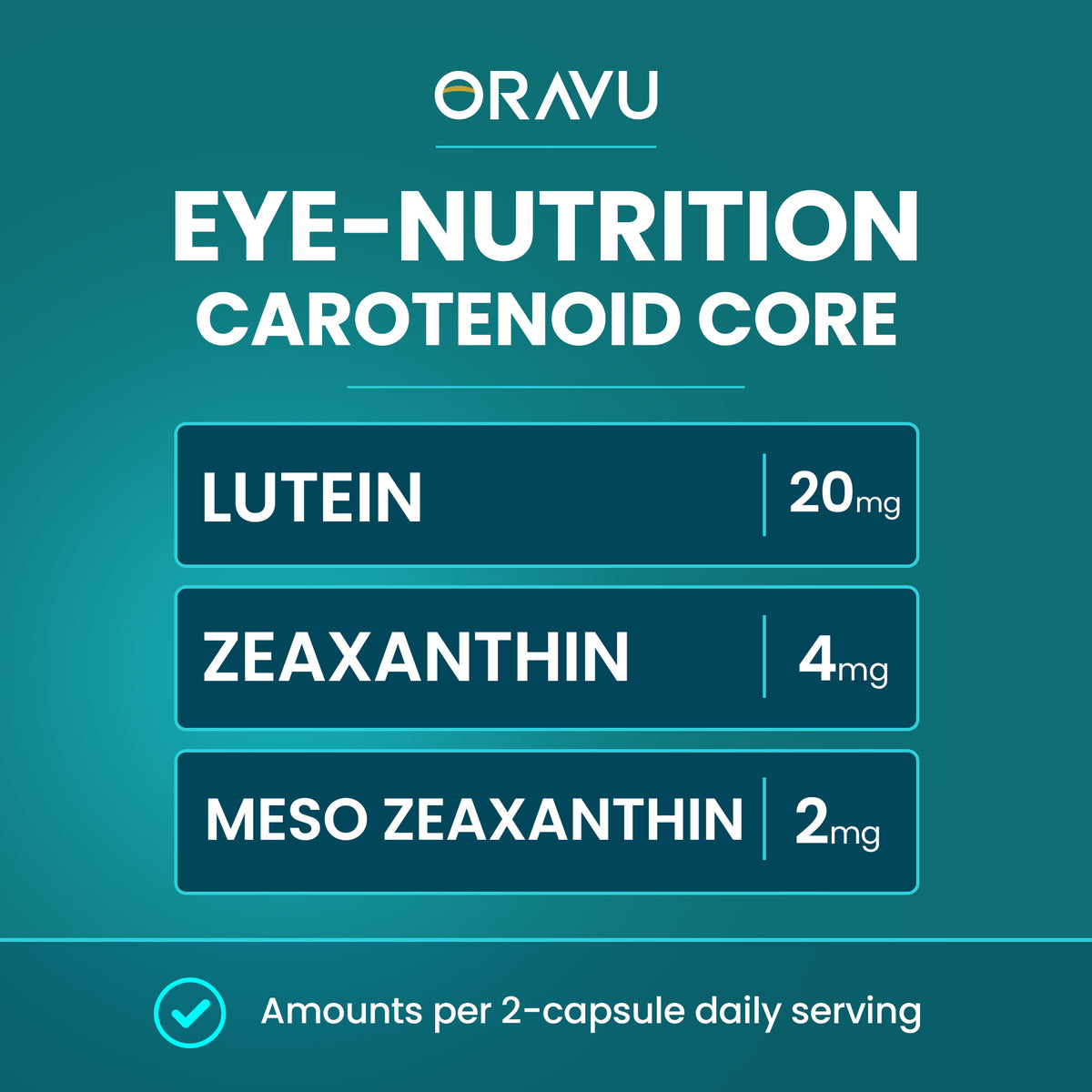 ORAVU Daily Eye Nutrition