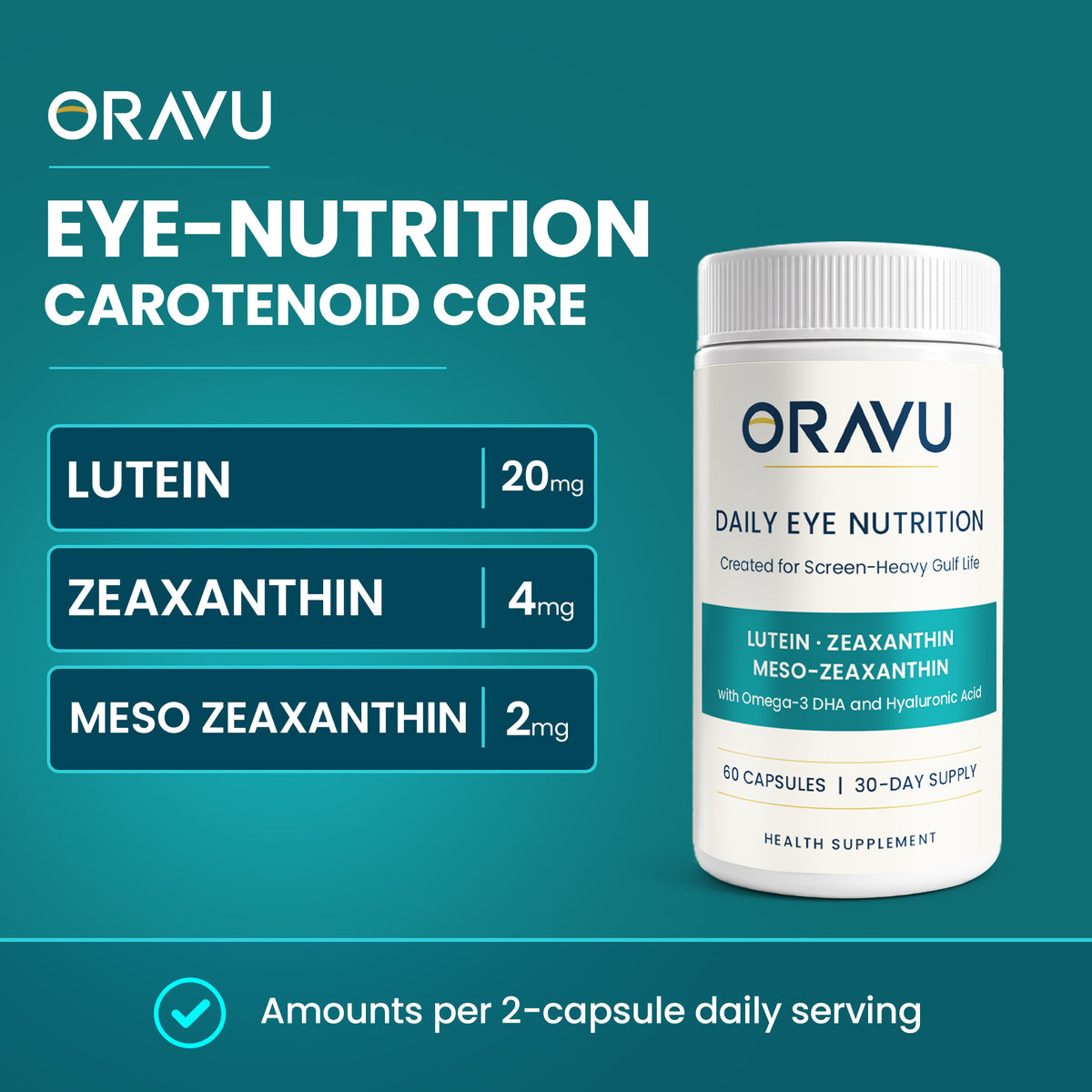 ORAVU Daily Eye Nutrition